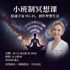 接通宇宙 wi fi · 4天梦想显化课💎